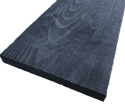 Zwarte Douglas planken fijnbezaagd 22x200mm dik-9509624597213